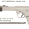 AA CNC Barrel Extension Silencer AAP01 / AAP-01C (70 mm) - Tan OD-A-U01-033-2 asgbox.pl