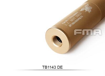 FMA U.S. Navy Seals Type Silencer 35x198 mm - Tan - obrazek 4