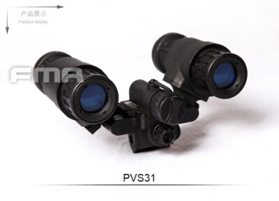 FMA PVS-31 NVG Dummy Replica, without Illumination - Black - obrazek 3