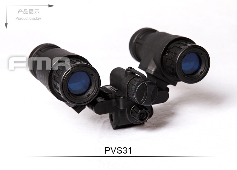FMA PVS-31 NVG Dummy Replica, without Illumination - Black OD-A-TB1284-A asgbox.pl FMA PVS-31 NVG Dummy Replica, without Illumination - Black - obrazek 3