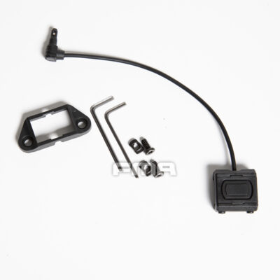 FMA Modlite PEQ Single Switch ModButton Lite, Laser Plug - Black