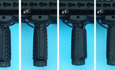 Alternative view of Keymod Cable Switch Modular Grip (Sand)