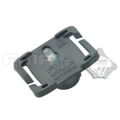 Alternative view of FMA MOLLE System Strobe Light Dark Earth, Black Case - Red