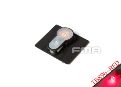 FMA VELCRO System Strobe Light, Black Case - Red