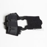 FMA Helmet Pouch for NVG Battery Box / Counterweight, Velcro - Black - obrazek 4