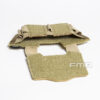 FMA Helmet Pouch for NVG Battery Box / Counterweight, Velcro - Tan OD-A-TB1439-DE asgbox.pl