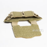 FMA Helmet Pouch for NVG Battery Box / Counterweight, Velcro - Tan - obrazek 4