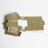 FMA Helmet Pouch for NVG Battery Box / Counterweight, Velcro - Tan OD-A-TB1439-DE asgbox.pl