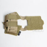 FMA Helmet Pouch for NVG Battery Box / Counterweight, Velcro - Tan - obrazek 5