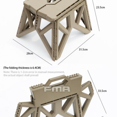 Alternative view of FMA Handiness Folding Chair - Green