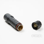 FMA 2020 LED Tactical Flashlight - Black - obrazek 3