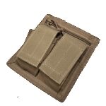 MOLLE Double 40mm Grenade Pouch - Coyote