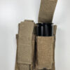 Molle Double 9mm Magazine Pouch - Coyote OD-A-INVDG15-COY asgbox.pl