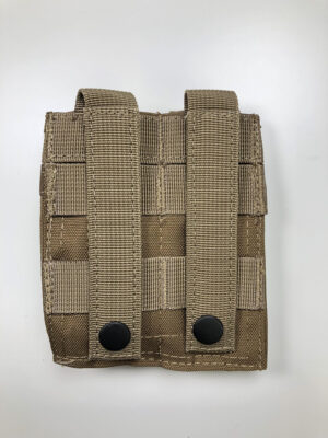 Molle Double 9mm Magazine Pouch - Coyote - obrazek 5