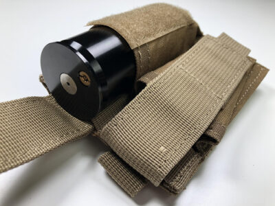 Molle Double 9mm Magazine Pouch - Coyote - obrazek 3