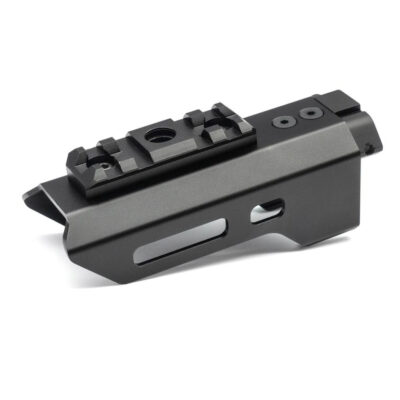 AA CNC Aluminum M-LOK Handguard w Rail for AAP-01 - Black