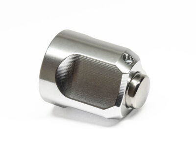 AA CNC Aluminum VSR-10 BOLT CAP - Silver
