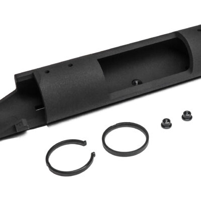 AA CNC Aluminum Bolt Housing Receiver VSR-10, Right-Handed - Black