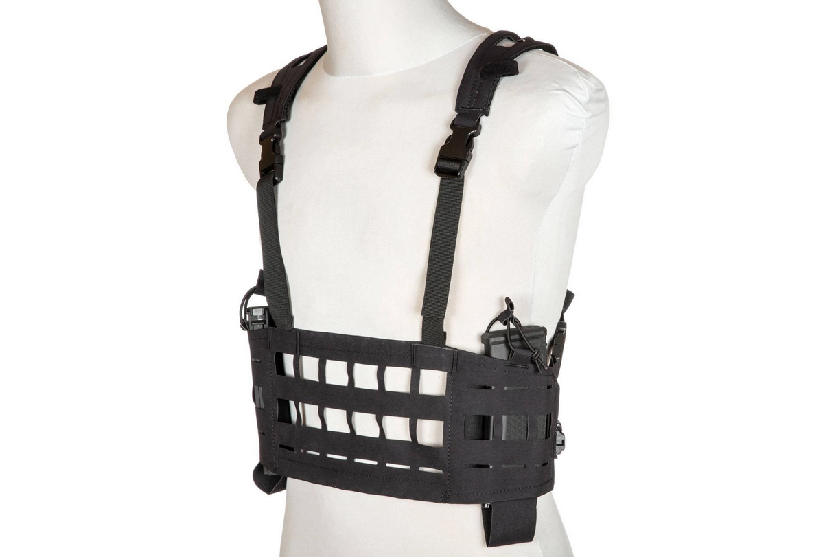 Tactical Chest Rig THYLA (laser cut) - Black OD-A-PRIG08-BK asgbox.pl Tactical Chest Rig THYLA (laser cut) - Black