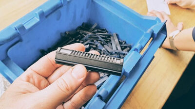 CNC Piston 19 steel teeth - POM - obrazek 3