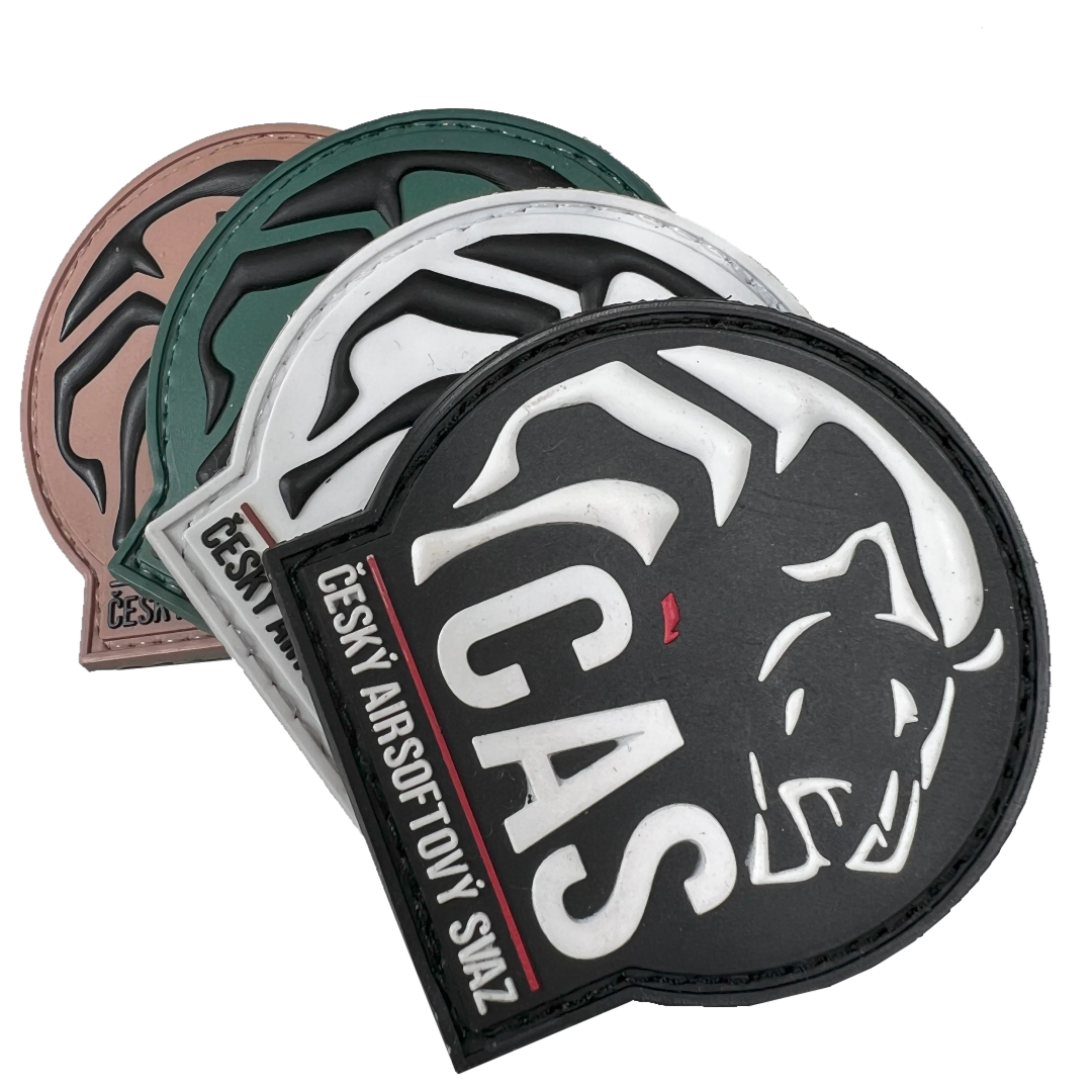 3D PVC Czech Airsoft Association Patch - Tan OD-A-P3DP057-TAN asgbox.pl 3D PVC Czech Airsoft Association Patch - Tan - obrazek 3