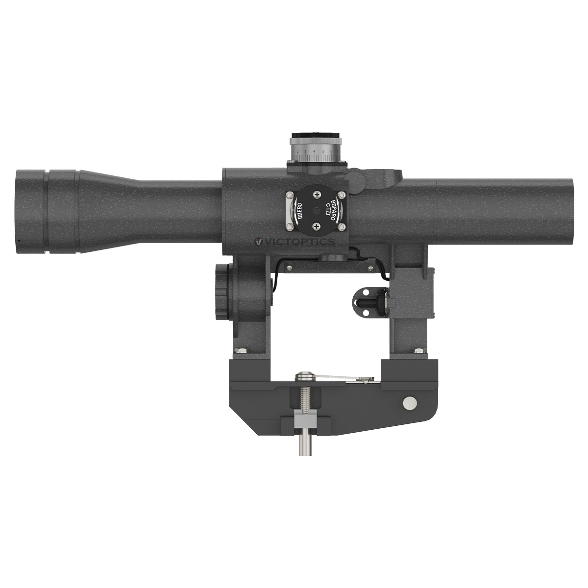 VictOptics SVD Dragunov 4x24 FFP Riflescope - Black OD-A-OPSL34 asgbox.pl VictOptics SVD Dragunov 4x24 FFP Riflescope - Black - obrazek 4