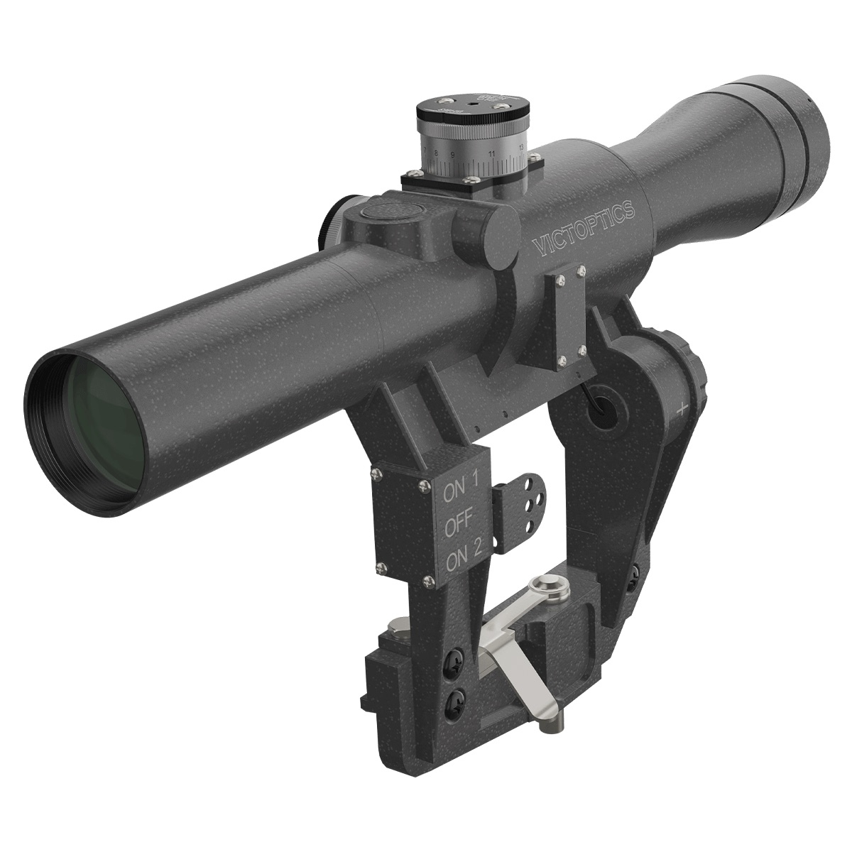 VictOptics SVD Dragunov 4x24 FFP Riflescope - Black OD-A-OPSL34 asgbox.pl VictOptics SVD Dragunov 4x24 FFP Riflescope - Black