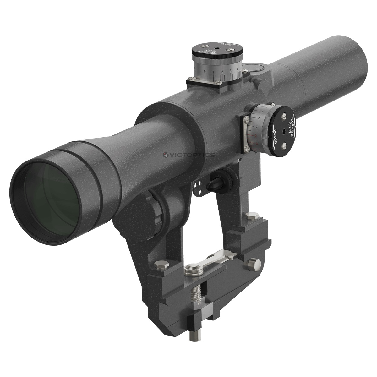 VictOptics SVD Dragunov 4x24 FFP Riflescope - Black OD-A-OPSL34 asgbox.pl VictOptics SVD Dragunov 4x24 FFP Riflescope - Black - obrazek 3