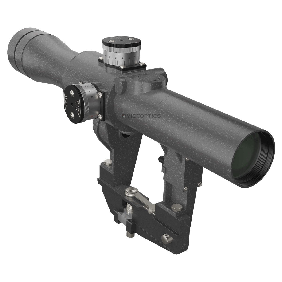 VictOptics SVD Dragunov 4x24 FFP Riflescope - Black OD-A-OPSL34 asgbox.pl VictOptics SVD Dragunov 4x24 FFP Riflescope - Black - obrazek 2