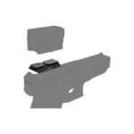 VO FRENZY Plus / VOD(TM) to MOJ(TM) Footprint Adapter - Black - obrazek 5