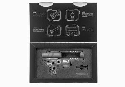 GATE CNC Aluminium Gearbox EON V2 ( 8 mm) - Gray - obrazek 5