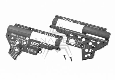GATE CNC Aluminium Gearbox EON V2 ( 8 mm) - Gray - obrazek 3