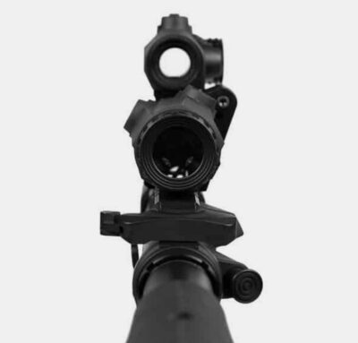 Novritsch High Flip-Up Mount for 30mm Magnifier - Black - obrazek 3