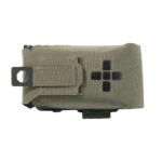 WAS Small Horizontal IFAK Medic Pouch Laser-Cut - Ranger Green