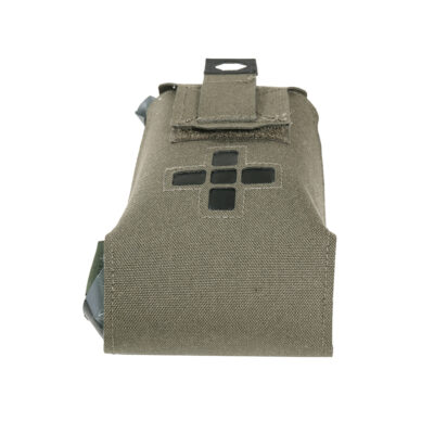 Alternative view of WAS Small Horizontal IFAK Medic Pouch Laser-Cut - Ranger Green
