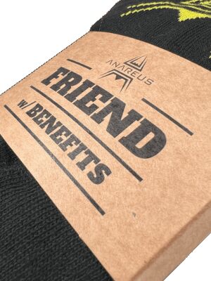 ANAREUS Socks (size. 41-46) - Black - obrazek 2
