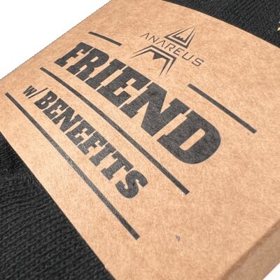 Alternative view of ANAREUS Socks (size. 41-46) - Black