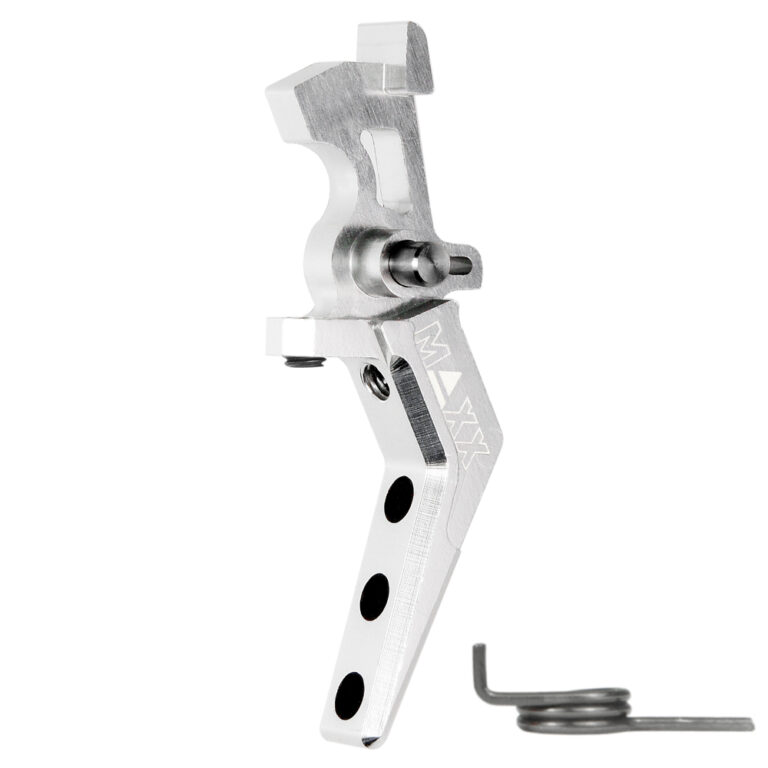 CNC Aluminum Advanced Speed Trigger (Style A) (Silver) for M16 AEG Series