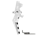 CNC Aluminum Advanced Speed Trigger (Style A) (Silver) for M16 AEG Series - obrazek 2
