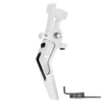 CNC Aluminum Advanced Speed Trigger (Style A) (Silver) for M16 AEG Series - obrazek 3
