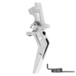 CNC Aluminum Advanced Speed Trigger (Style A) (Silver) for M16 AEG Series - obrazek 4