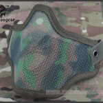 Strike Steel Half Face Mask - OD - CAMO