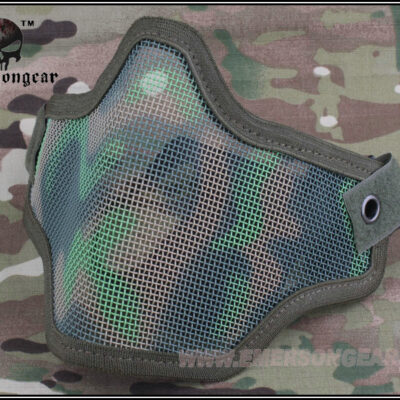 Strike Steel Half Face Mask - OD - CAMO