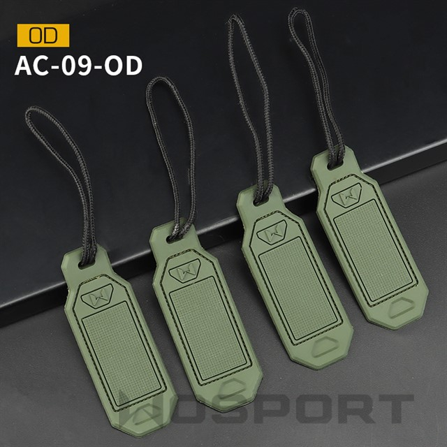 Personalized WoSporT tags (4 pcs) - Olive Drab OD-A-WOSP178-OD asgbox.pl Personalized WoSporT tags (4 pcs) - Olive Drab