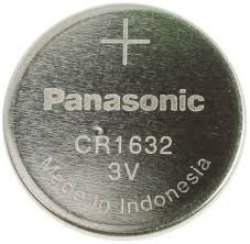 Panasonic CR1632 Lithium Power Battery, 3V - 1 Piece