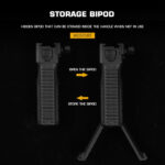 WST Telescopic Bipod Grip 2.0 – Tan - obrazek 2