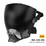 WST CYBERPUNK COMMANDER Protective Mask – Black