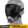WST Cyberpunk Mask with Anti-Fog Visor - Black OD-A-WOSP183 asgbox.pl
