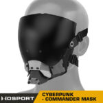 WST CYBERPUNK COMMANDER Protective Mask – Black - obrazek 2