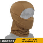 WST Tactical Headgear 2.0 with Mouthguard – Tan - obrazek 2